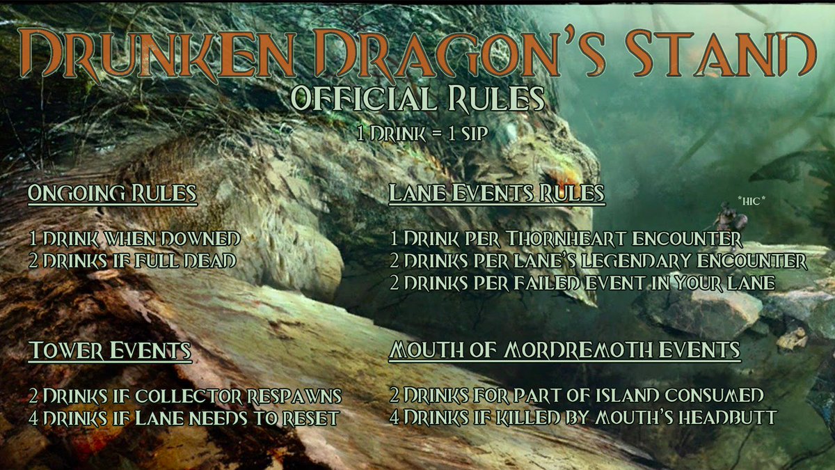 KnightsPDX's tweet photo. Join us tonight for an in-game drinking game! (Non-booze drinkers welcome!) #gw2 #portland https://t.co/ntme4BpLim