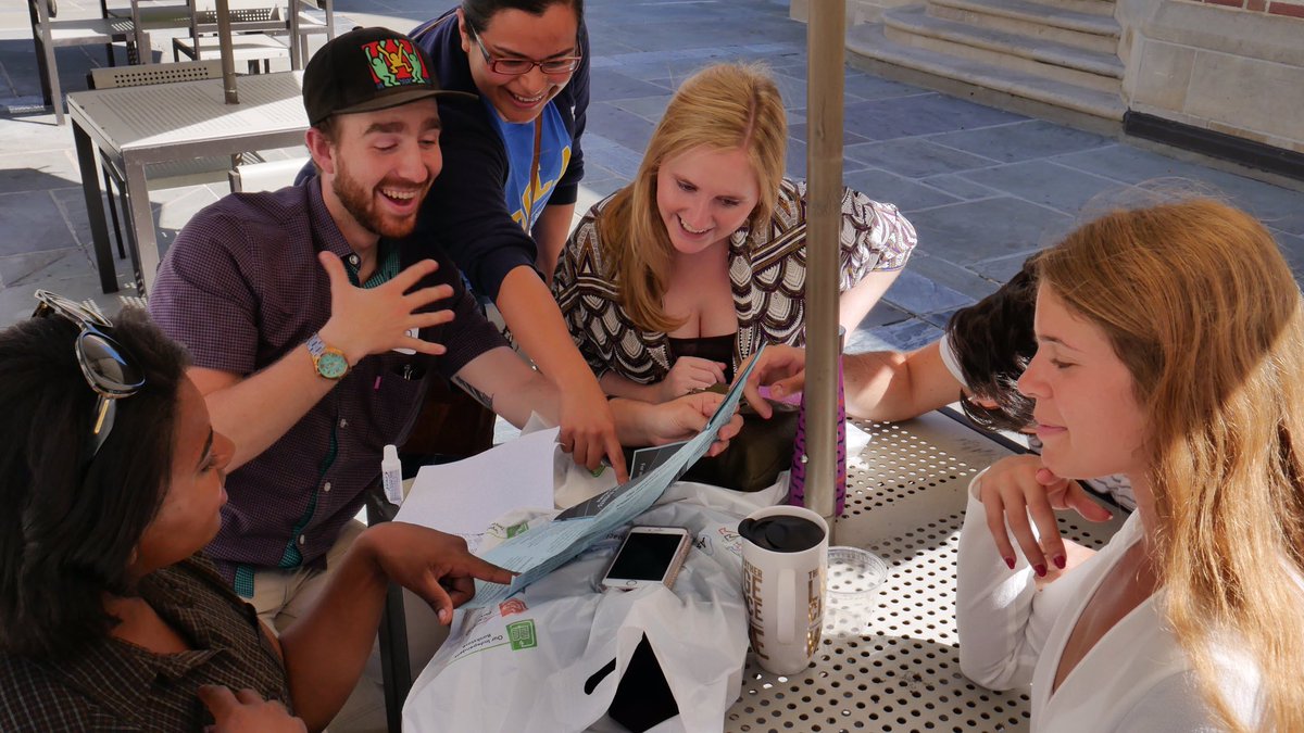 gsoucla's tweet photo. "Look, #GSOUCLA #WelcomeBruins is crushing the hashtag game!" "Whoa! They on it!" https://t.co/srPEDwTlWF