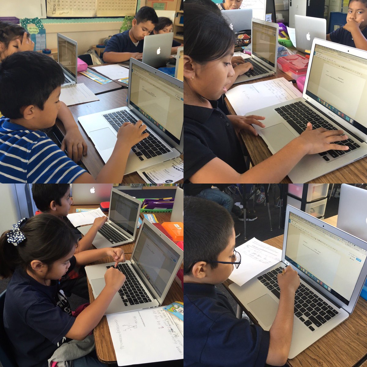 tatisilva1007's tweet photo. My kiddos learning how to make a Google Doc today! #2ndgrade @RascalPride #writingwordproblems https://t.co/CjY8CnlDg8