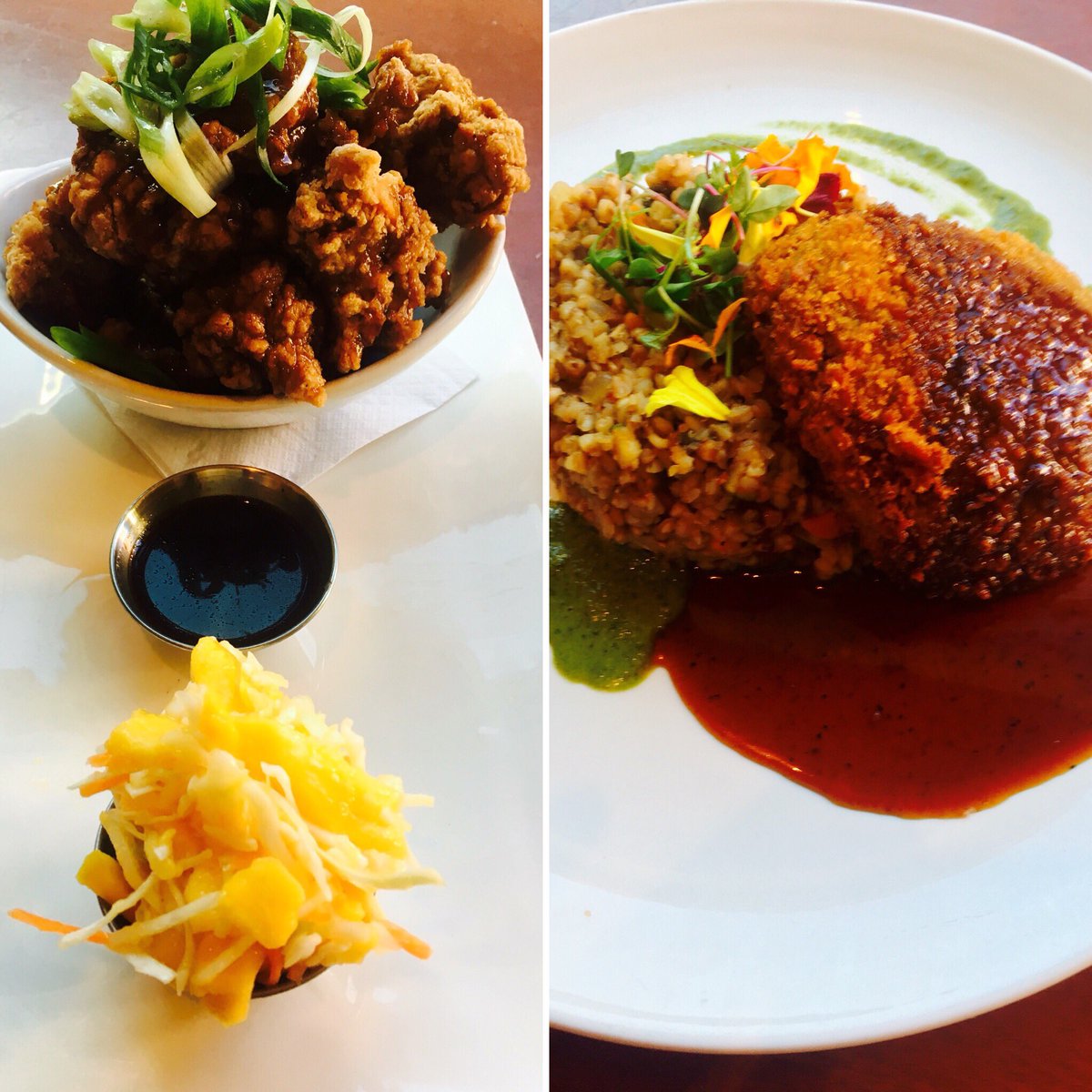 thebluecactus's tweet photo. #WeekendFeatures #PopcornChicken and #SteakKatsu #ByWardMarket #dinnertime #chicken #steak #Ottawa #BlueCactus https://t.co/J3pksHEM05