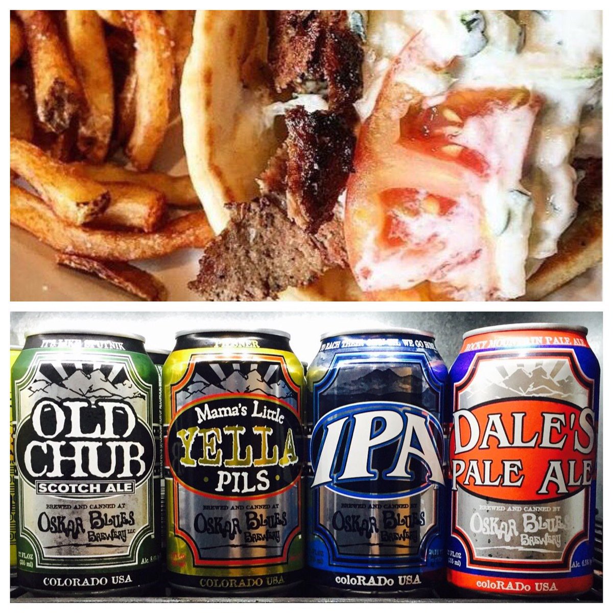 GyrosOnTheSpit's tweet photo. #TGIF! Come grab a homemade #gyro and try a #beerofthemonth! #Greek #ChicagosBest #FreshEats #OskarBlues https://t.co/KrR2GnZek5