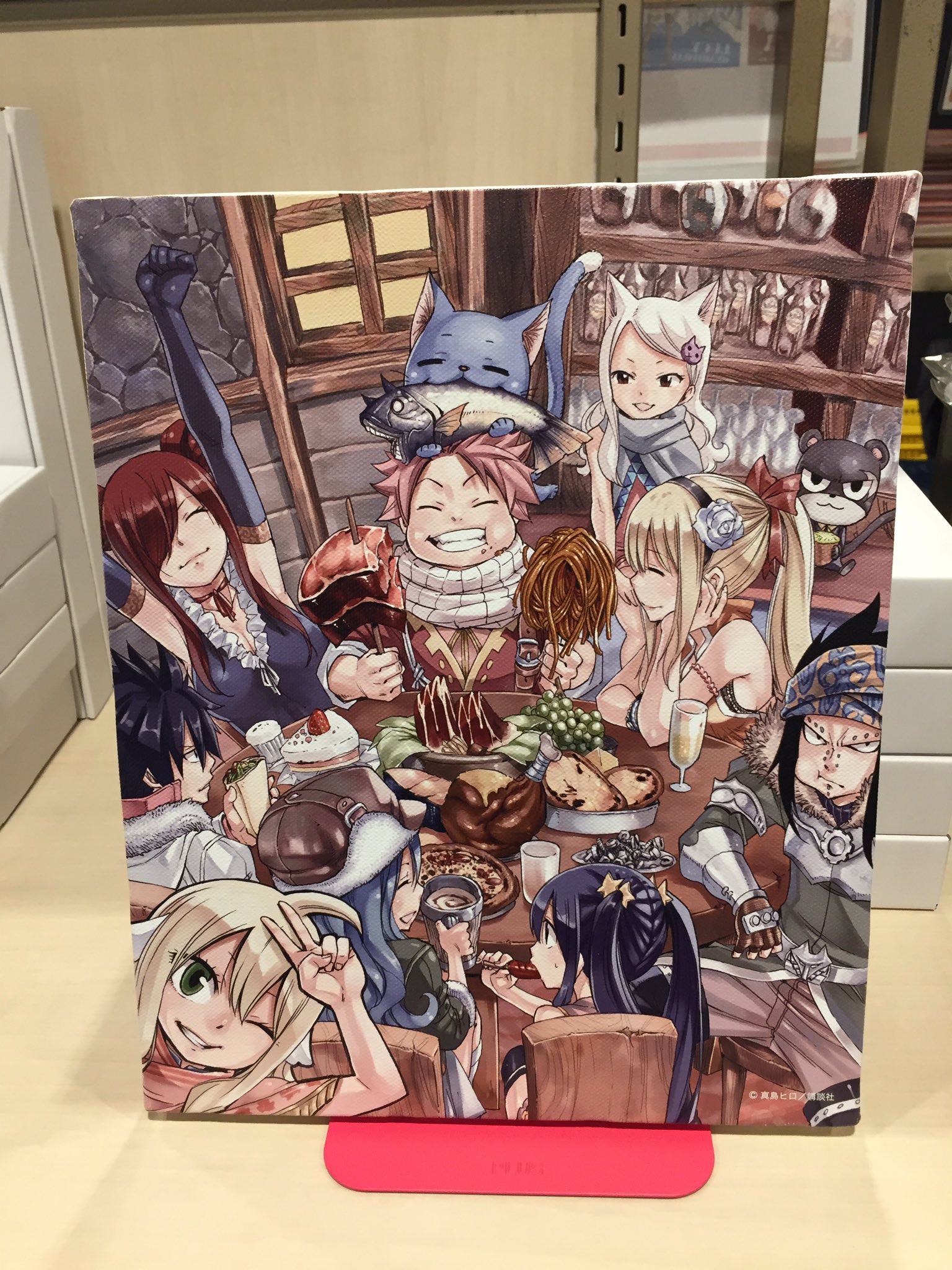 FAIRYTAIL 原画展 真島ヒロ キャンバスアート