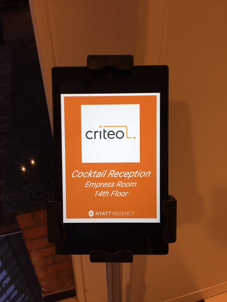 CriteoEng's tweet image. Starting soon in the @HyattCambMA #recsys2016 #recsys #criteolife