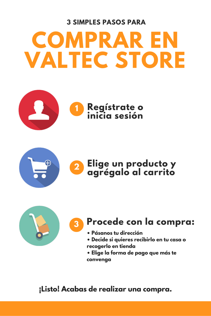 ValtecStore's tweet photo. Comprar en #ValtecStore es fácil y 100% seguro, compruébalo tú mismo. 
#FelizPuente https://t.co/SPXOMUK1Du