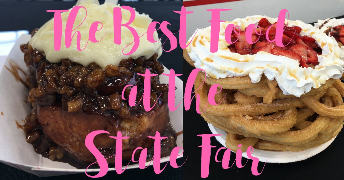 LL_Davidson's tweet photo. Happy #FairFriday! I am talking about the best @okstatefair food #ontheblog. https://t.co/7QfIgn6VGT #FairFood https://t.co/yGegFRaHXE