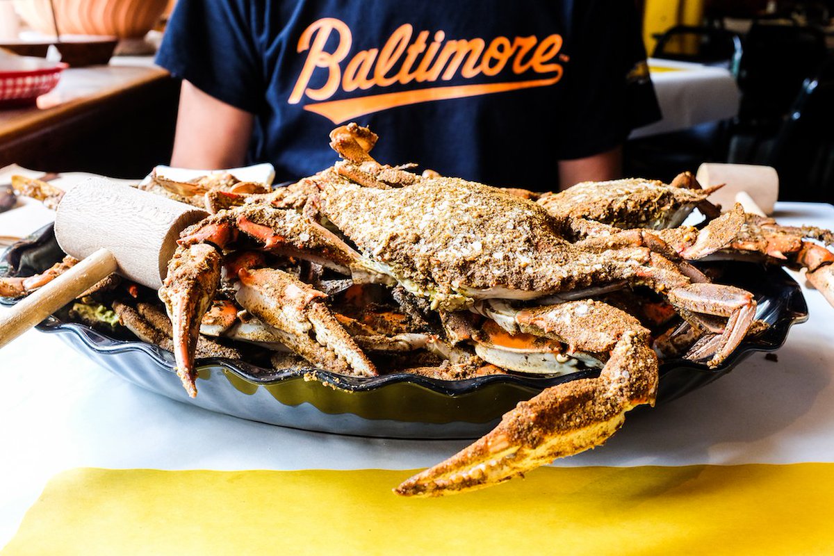 .<a href="/BillAddison/">Bill Addison</a> returns home to Baltimore in search of pure Maryland crab eater.com/2016/9/15/1292…