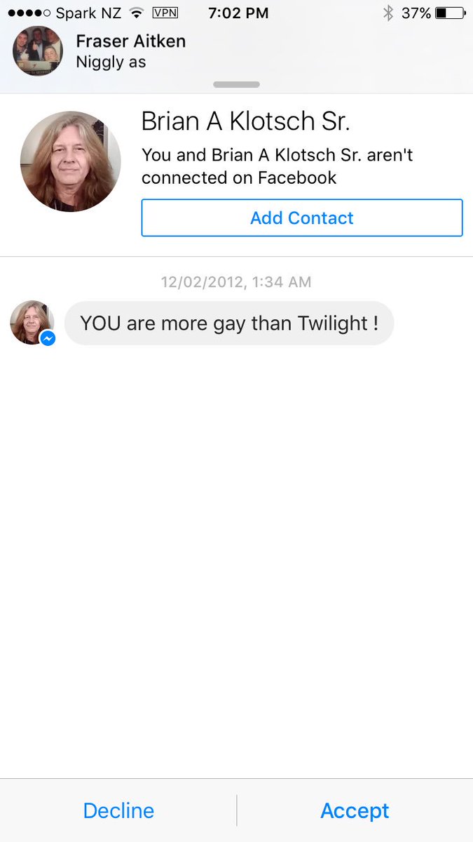 markodilworth's tweet photo. @Nimbuuus checking my 'others' on Facebook, found a bit of hate mail 😕😡 @fraseraitken1 https://t.co/KmYSwcBDg4