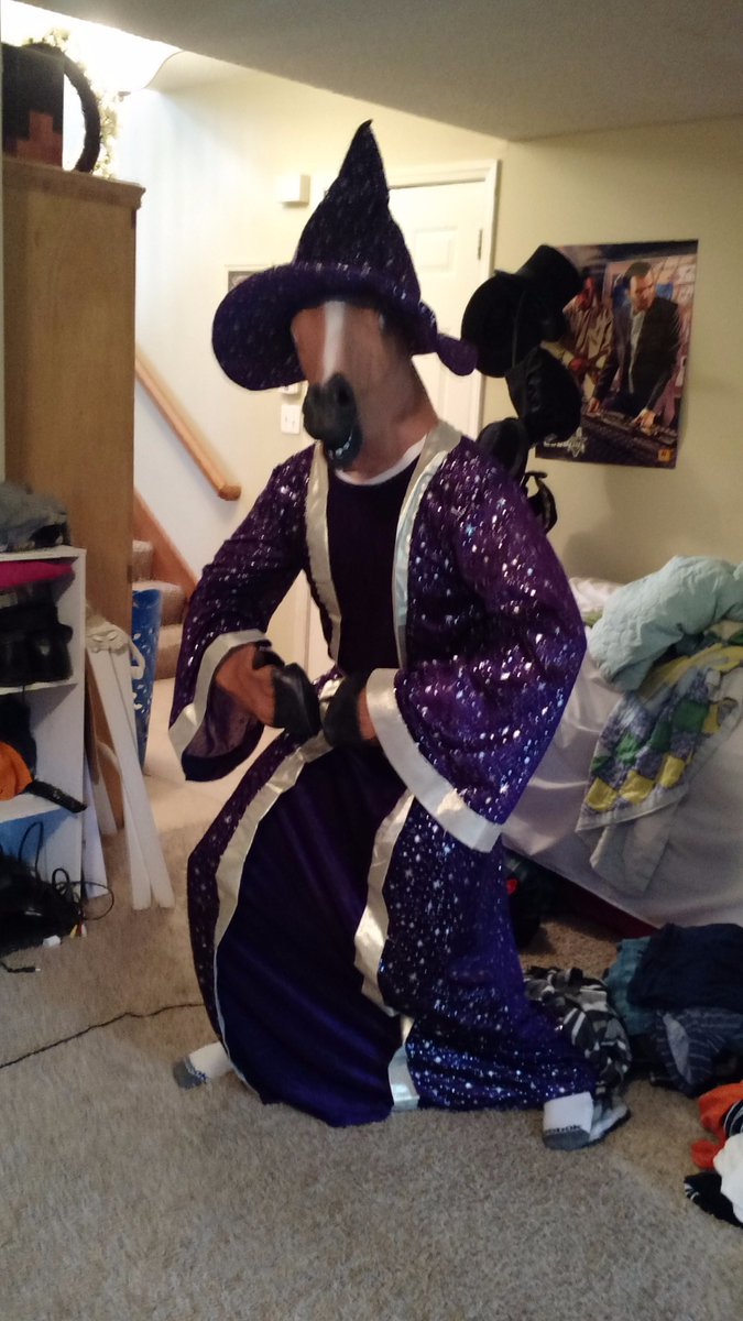 Piemations's tweet photo. At last, my Trixie cosplay is complete https://t.co/SmG60fV8b8
