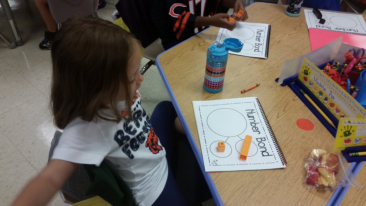 2whoolovekinder's tweet photo. Finding different combinations to 5 on our number mats :) #weare44 #BFbluejays https://t.co/JhBaXTVgia