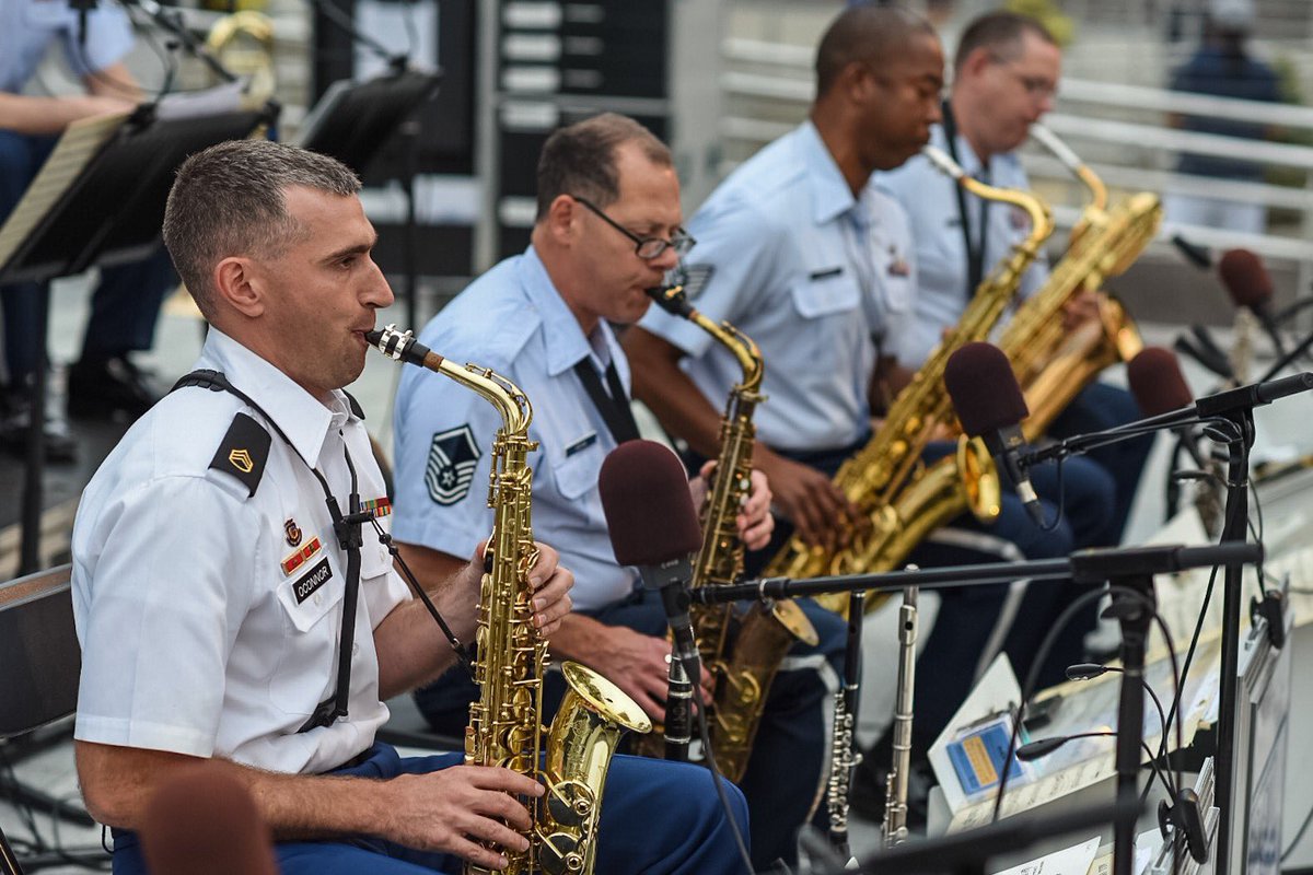 We're so excited for the Air Force birthday we even brought in SSG O'Connor from <a href="/theusarmyband/">The U.S. Army Band “Pershing’s Own”</a> to help celebrate.