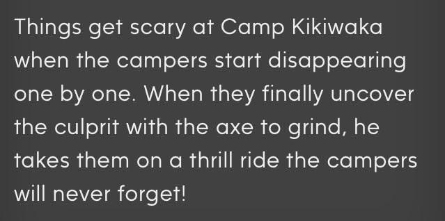 bunkd camp kiki slasher