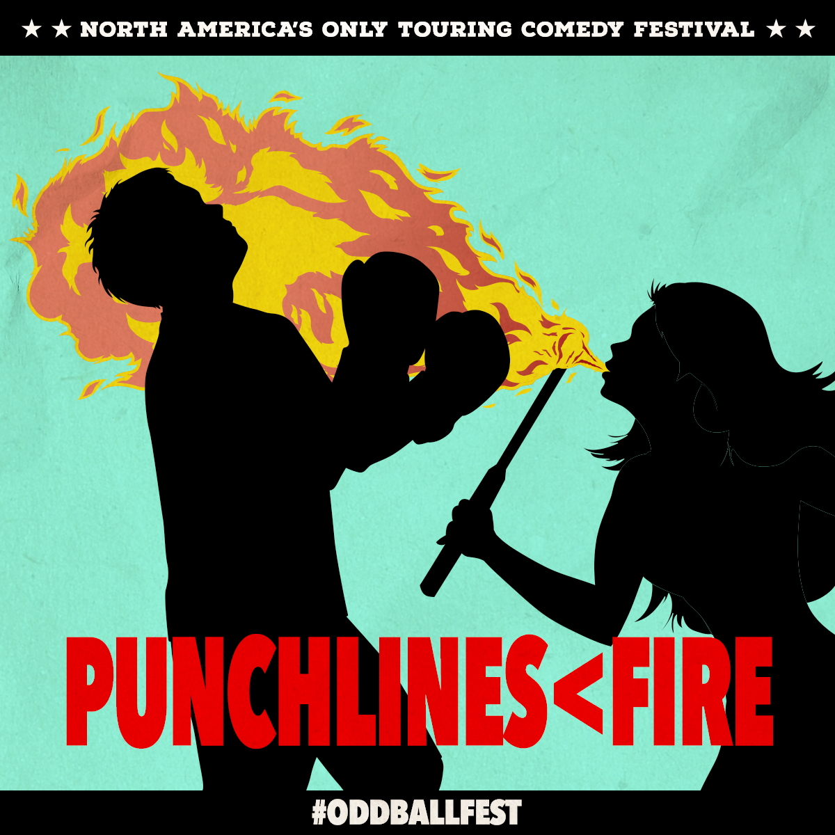Don’t get burned when these #tickets sell out. This show is fire! #oddballfest #comedy  bit.ly/1F2K96b