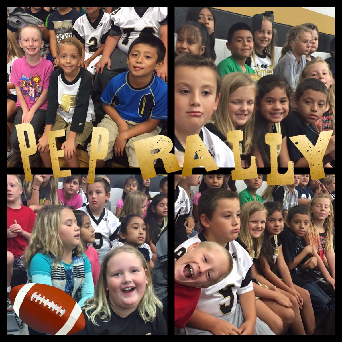 JHoweth's tweet image. Pep Rally fun!! #PES_pride