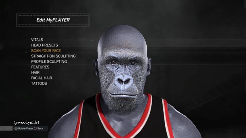 NOTSportsCenter's tweet image. Easily the best MyPlayer in NBA2K history

(pic via @woodymlb4) #2KDay