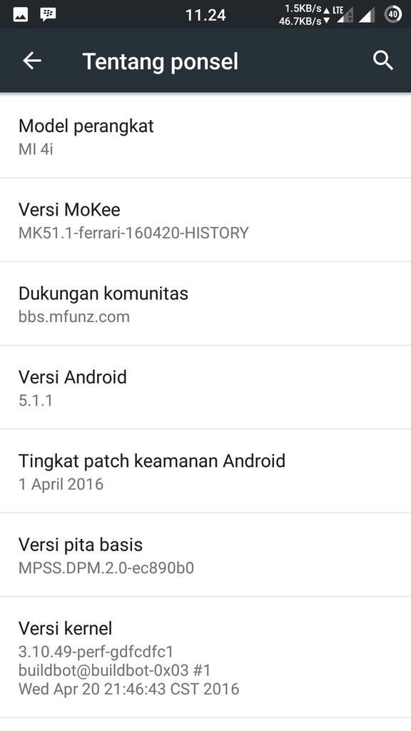 ArisAhmadA's tweet image. #Xiaomi #Mi4i #Mokee #CustomROM #Android