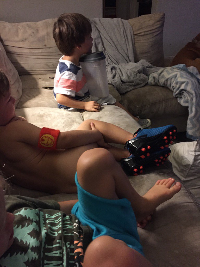 stephenlamarjr's tweet photo. Ready for 1st soccer game... https://t.co/VWHJehPkQO