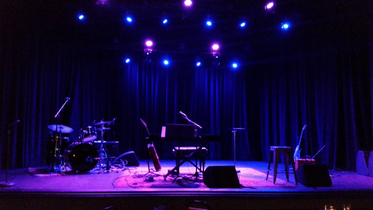 About to hit the stage! #isismusichall #asheville