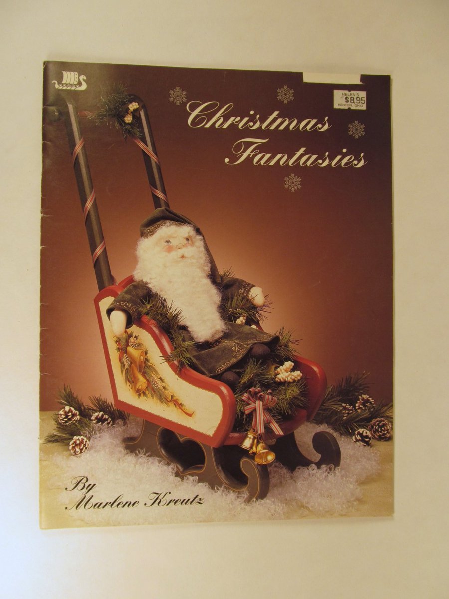 dovesclosetinc's tweet photo. Christmas Fantasies Tole Painting Book By Marlene Kreutz, FI… https://t.co/96Xev2LytH #DovesClosetInc #SantaPatterns https://t.co/9sQAcqoC2R