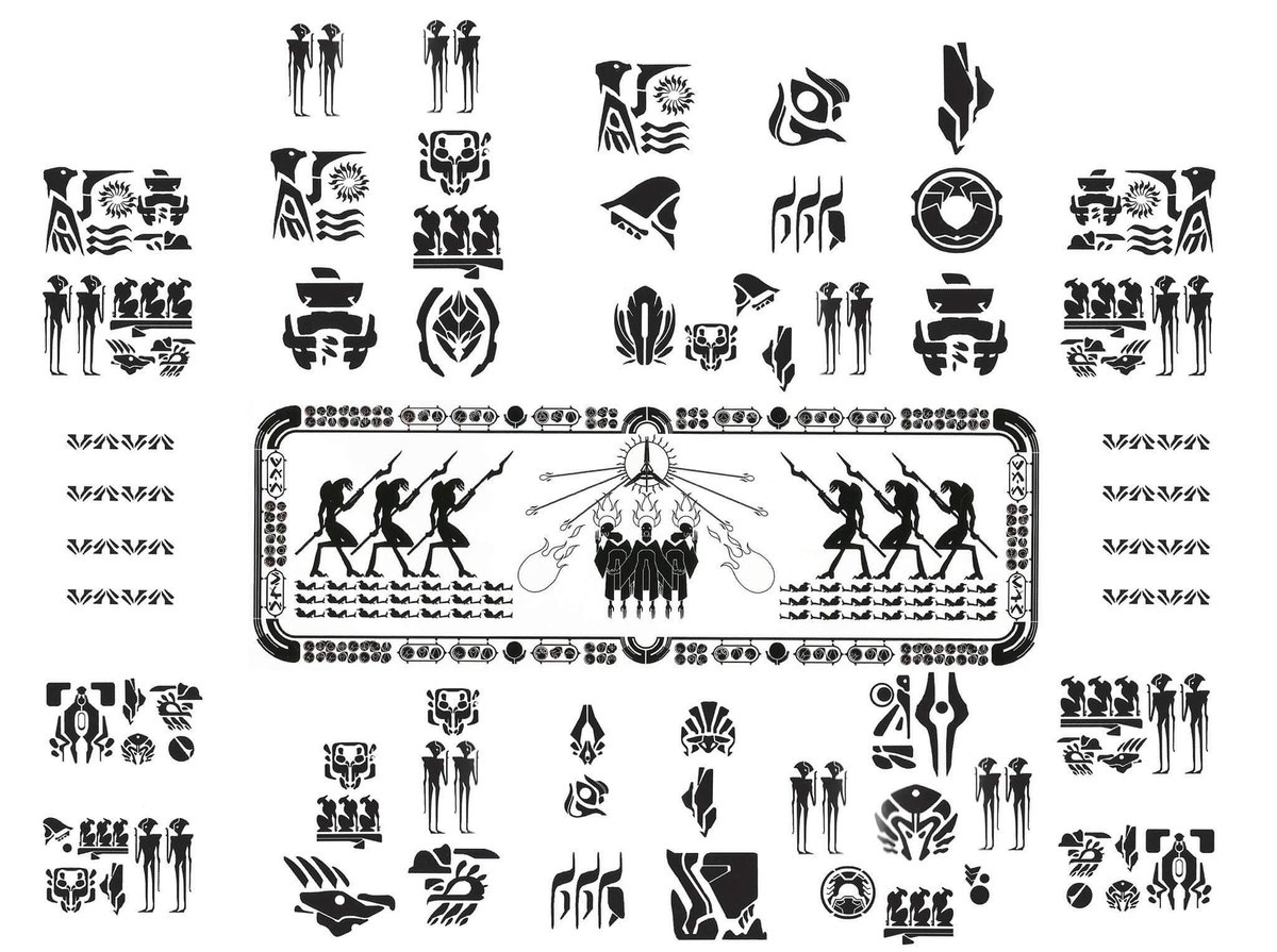 NakaiCanon's tweet image. Here's my own Sangheili mural! If you like what you see, please like and retweet it. Victory to clan and kin!