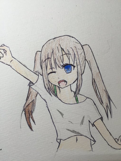 女の子描いてみたのtwitterイラスト検索結果 古い順