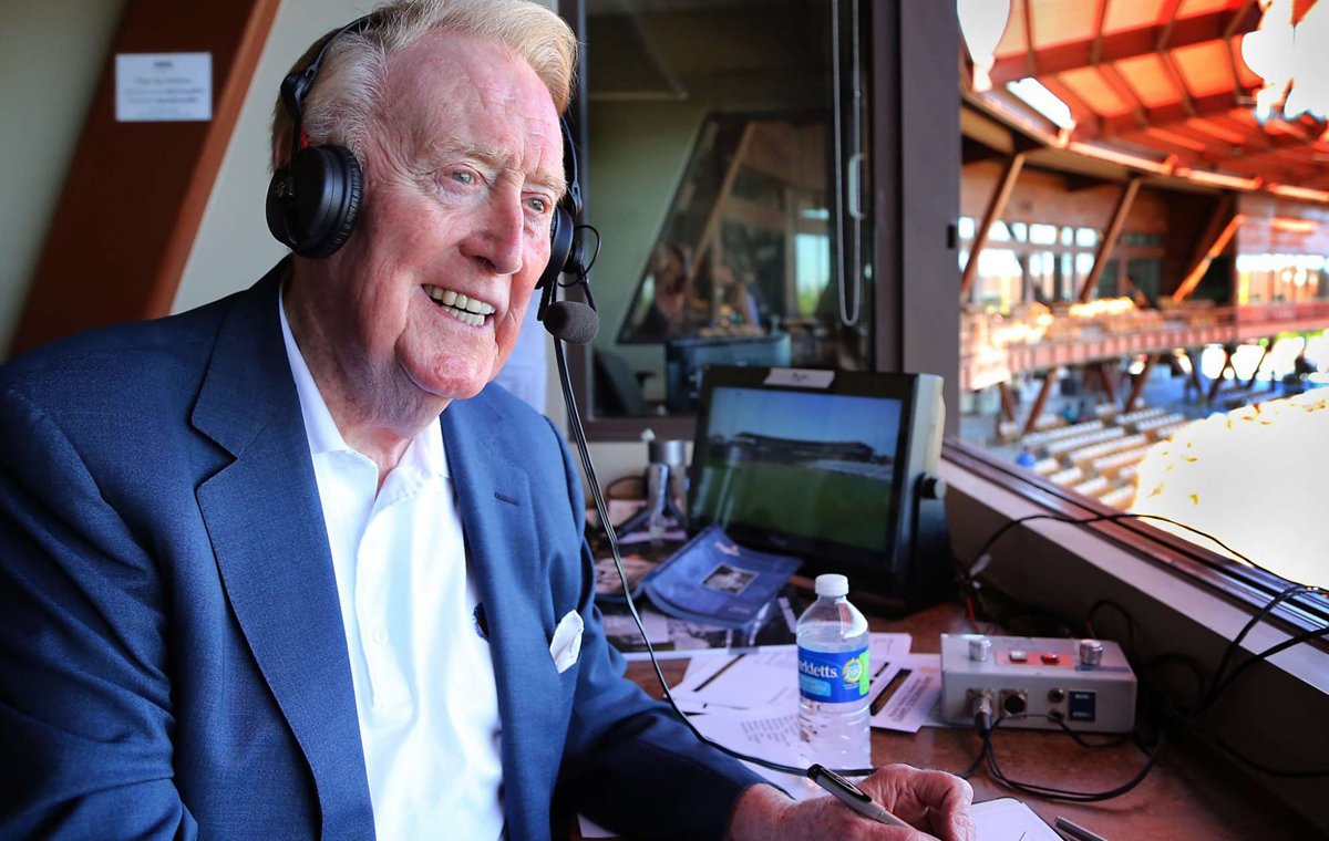 sfchronicle's tweet image. Vin Scully’s farewell broadcast worth sharing. via @Bruce_Jenkins1 sfchronicle.com/giants/jenkins…