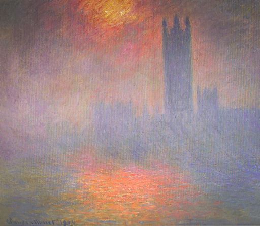 Houses of Parliament, London (1904) Claude Monet's works -> art-art-art.net/monet/amp/
