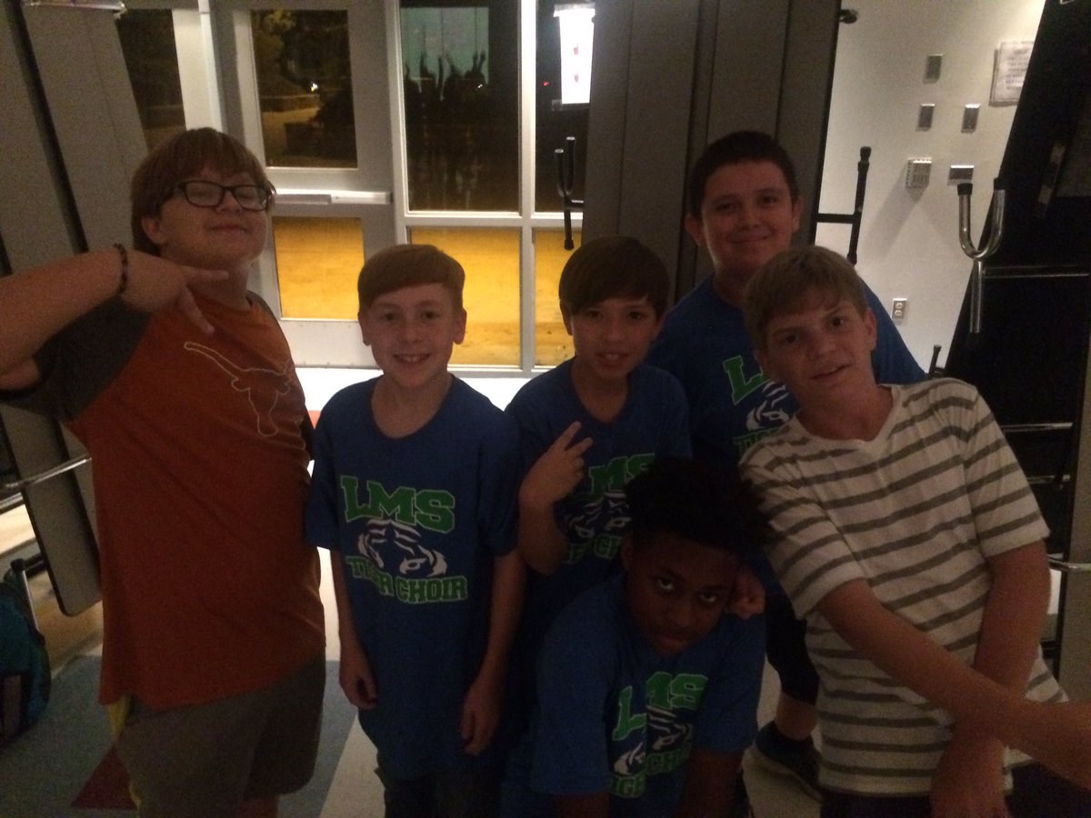 Leander Men Sing! #rockinregionchoir #TheWestDen <a href="/LeanderMSTigers/">Leander MS Tigers</a>