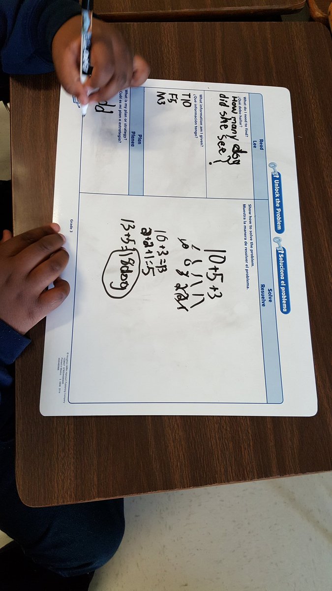 Angela_Painter's tweet image. Introducing the many ways to problem solve with problem solving mats. #buildingtomorrowsleaders #eledmath