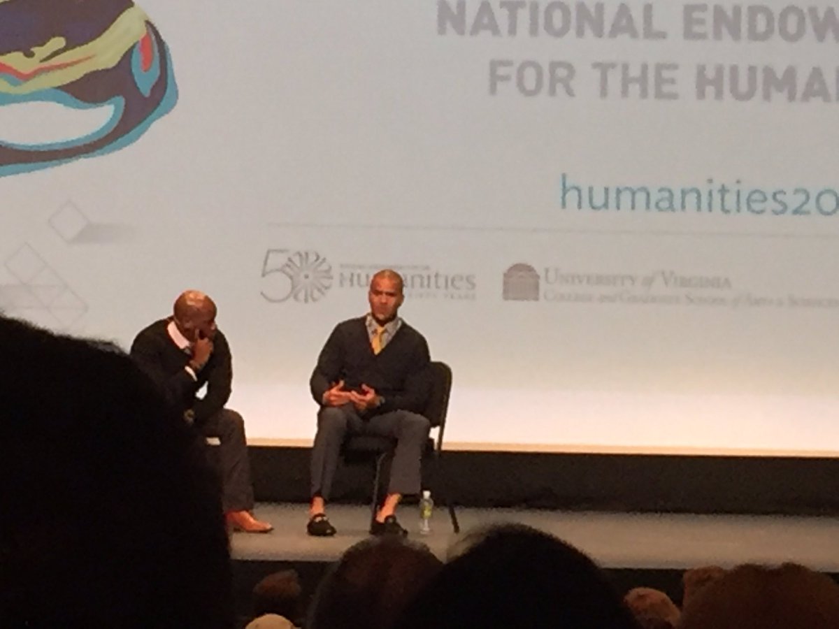 TJMonticello's tweet photo. Full crowd (including many Monticello staff) to see Chris Jackson aka Gen. Washington of #Hamiltunes #humanties2016 https://t.co/yhlJ6edoEF