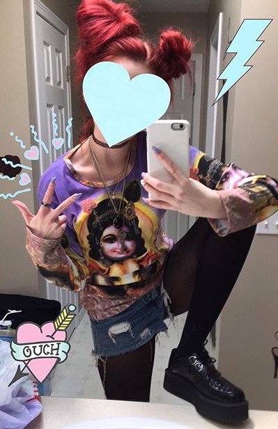 Mandybae7's tweet photo. Going out fuck my look https://t.co/qSuoDKRUxN