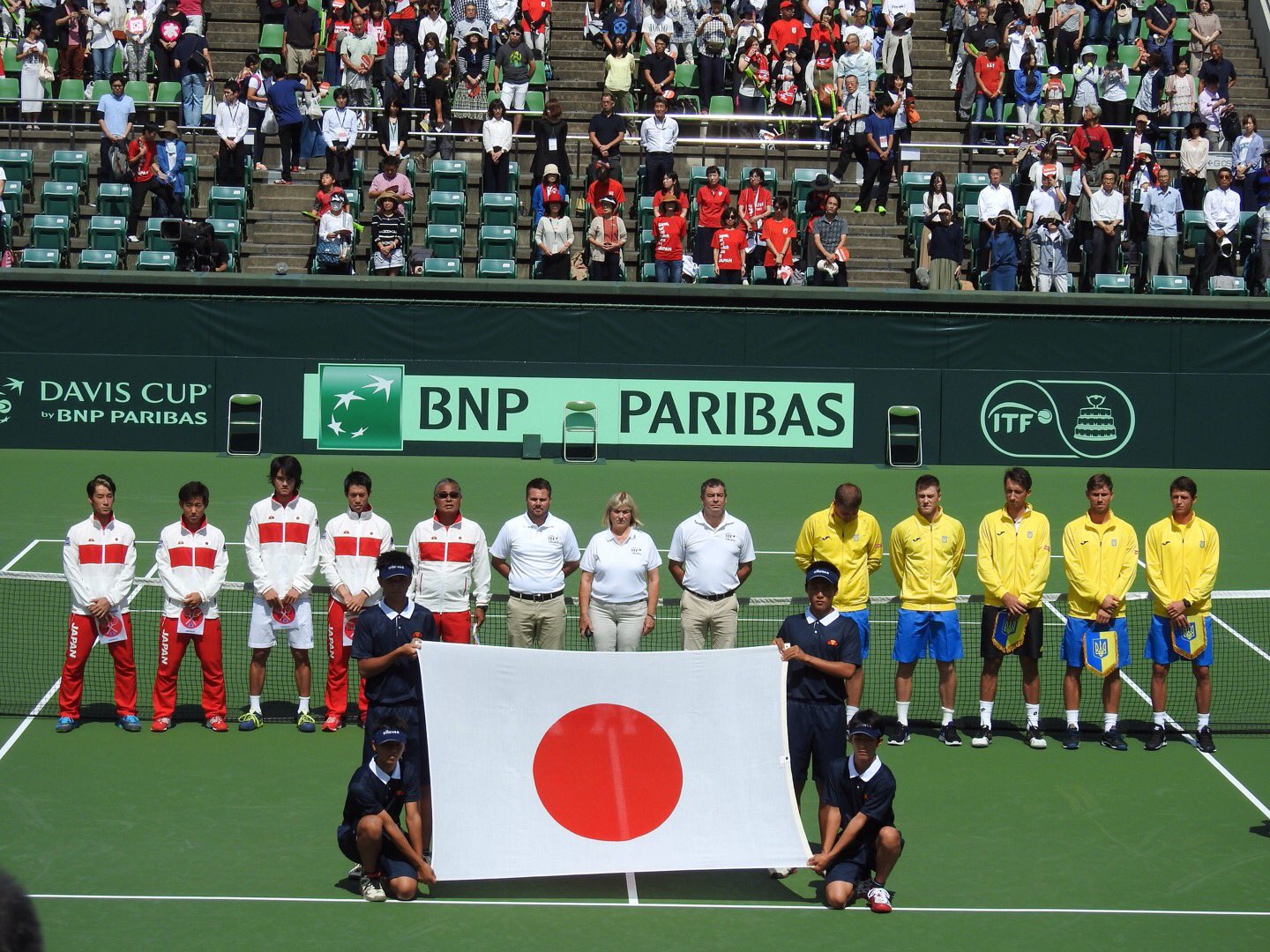 竹山賢 昨日のデビスカップ 錦織圭に出て欲しいかったですがダニエルと西岡の試合で満足しました