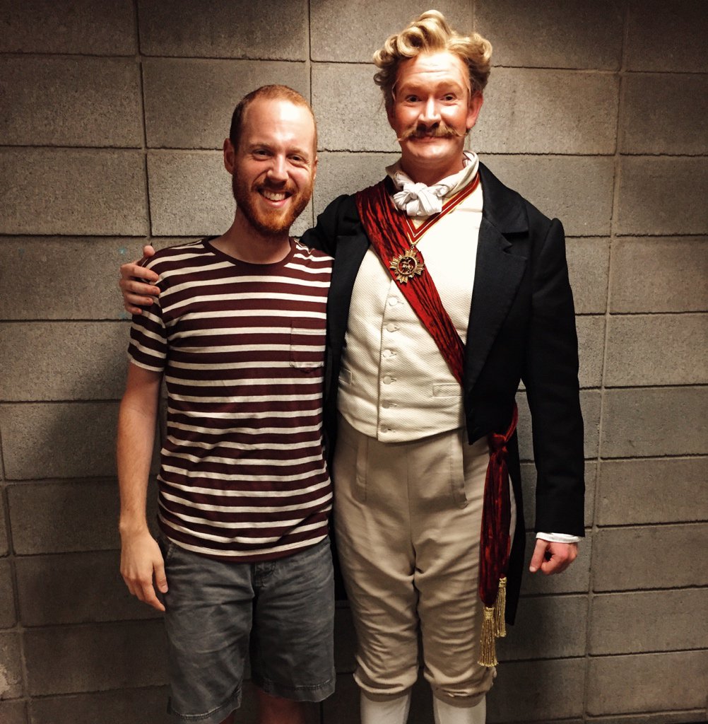 davidclarksally's tweet photo. THIS GUY! So proud of him tonight. — Killed it in a role that he was meant to play! #DaughteroftheRegiment #iujsom https://t.co/PBXSXxCMXv