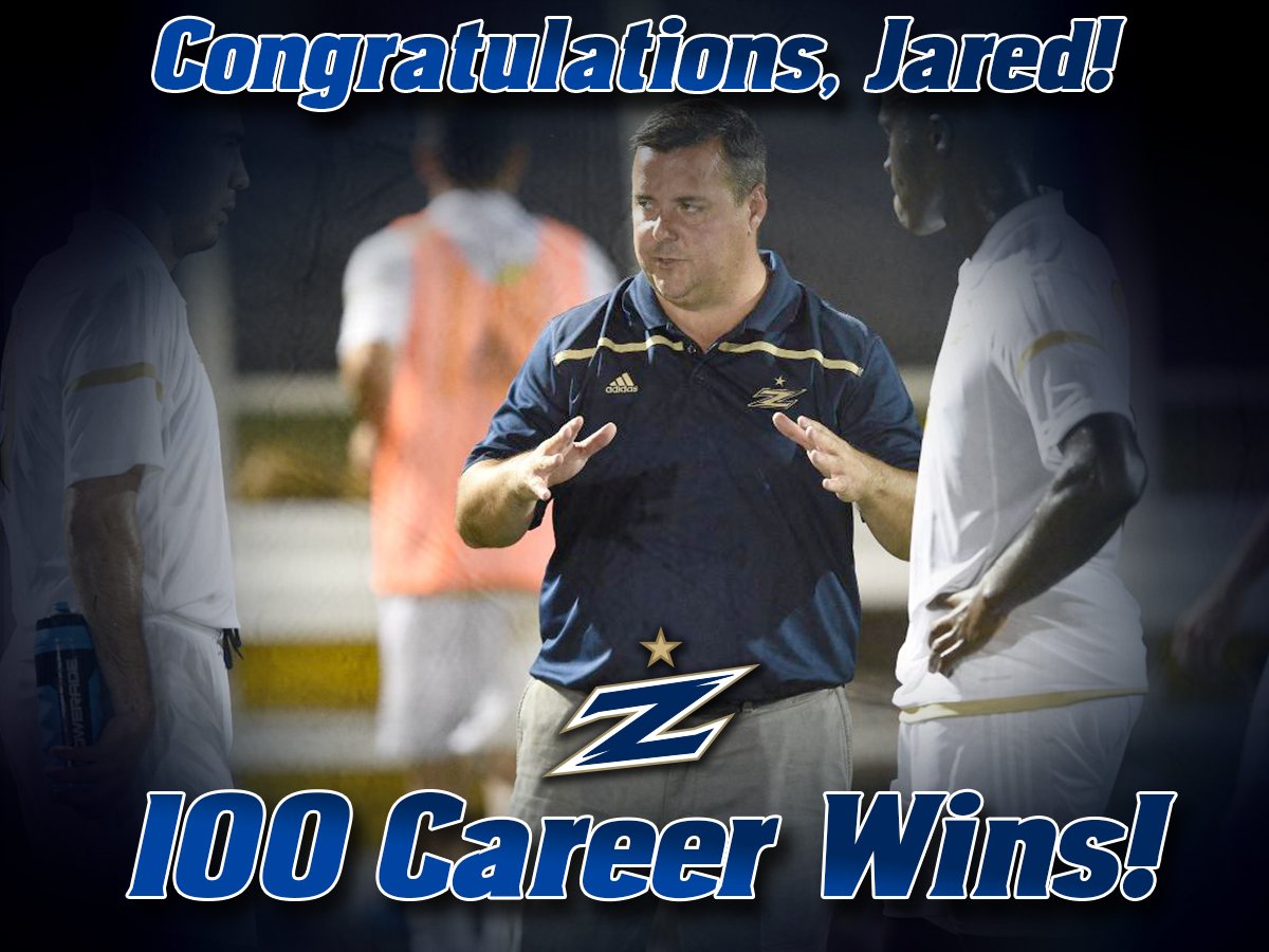 ZipsMSoc's tweet photo. Tonight's win was Jared Embick's 100th career win as a head coach! https://t.co/rAL2RHWHe6