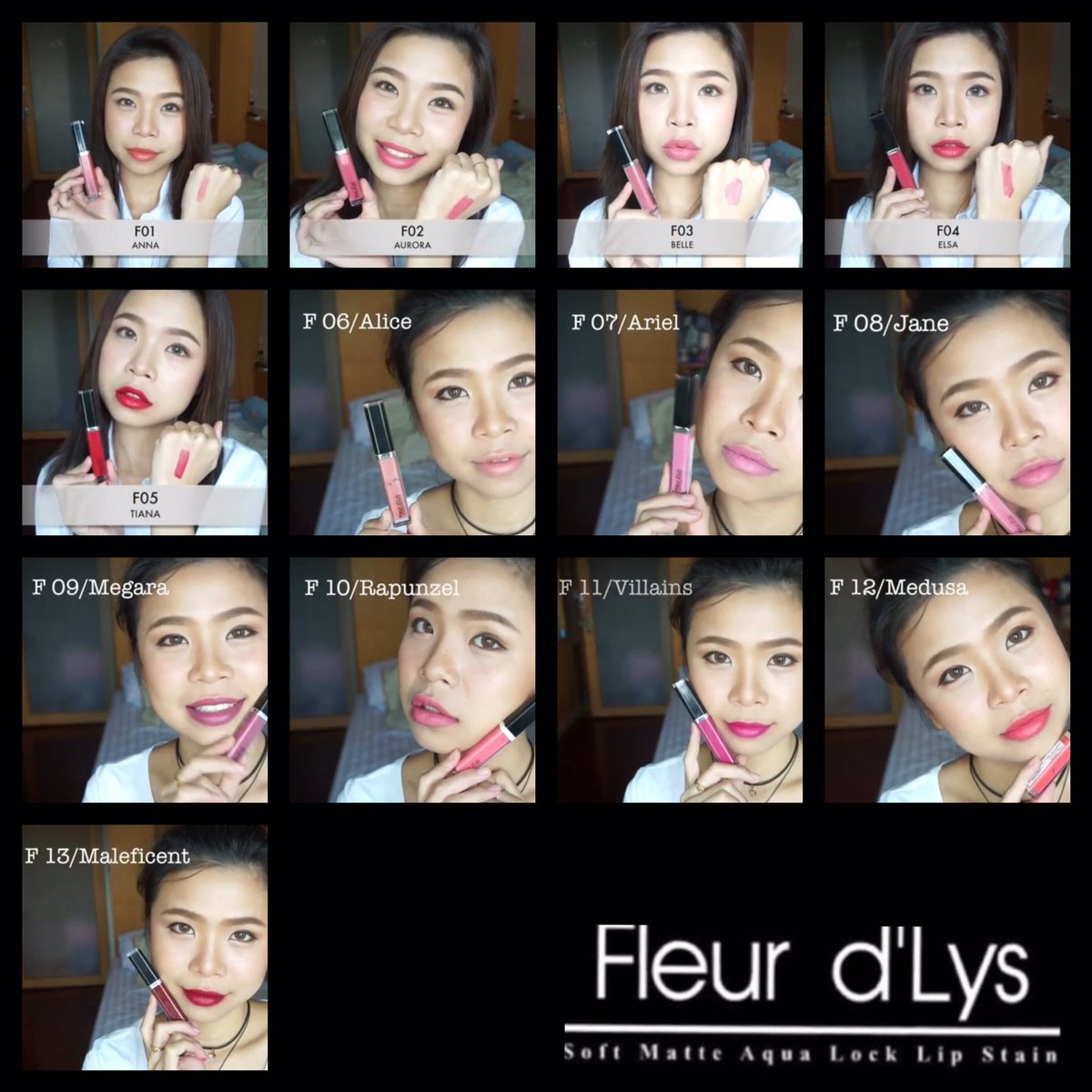 Panrawee_oum's tweet photo. Fleur d'Lys princess style...13 colors~13 looks make your own style #ส่งฟรี #สวยทุกสี #howtoperfect #howtobeauty https://t.co/I1qhoUd994