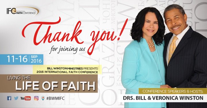 DrBillWinston's tweet photo. Thank you for joining us for the International Faith Conference! We are going to the next level! #BWMIFC #BWM30Years https://t.co/DKVIgV7q7D
