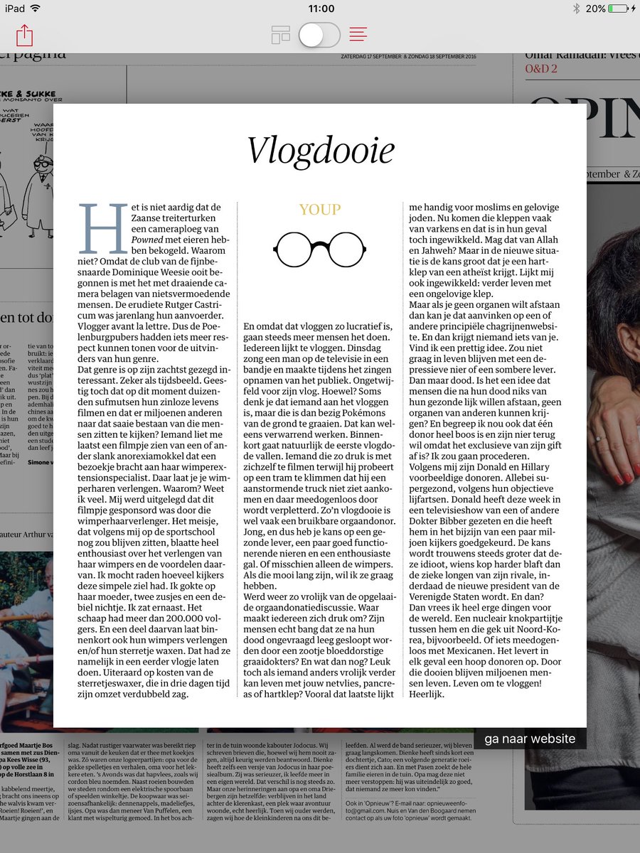 .<a href="/nrc/">NRC</a>  <a href="/nrcslimleven/">NRC Slim Leven</a> Een vlogdooie zaterdag:
