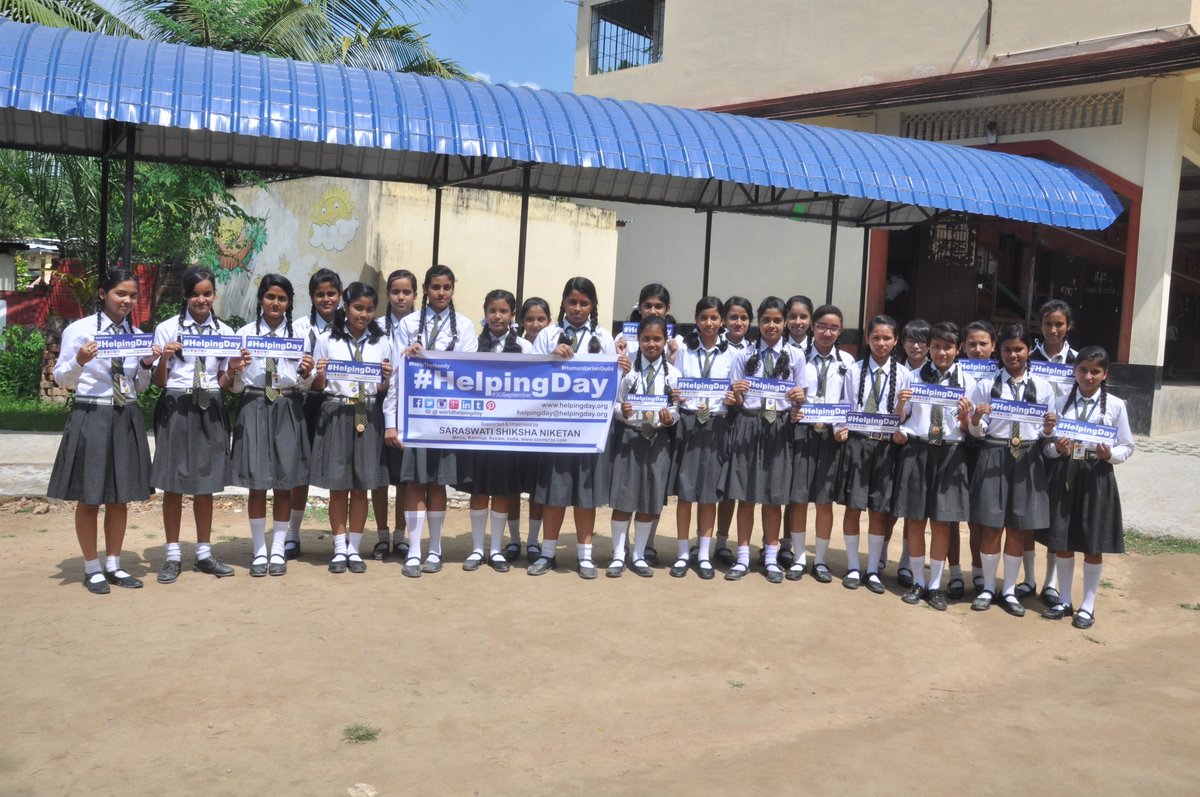 worldhelpingday's tweet photo. #Observed #HelpingDay at #School #Guwahati #India https://t.co/agOoW8oNHW