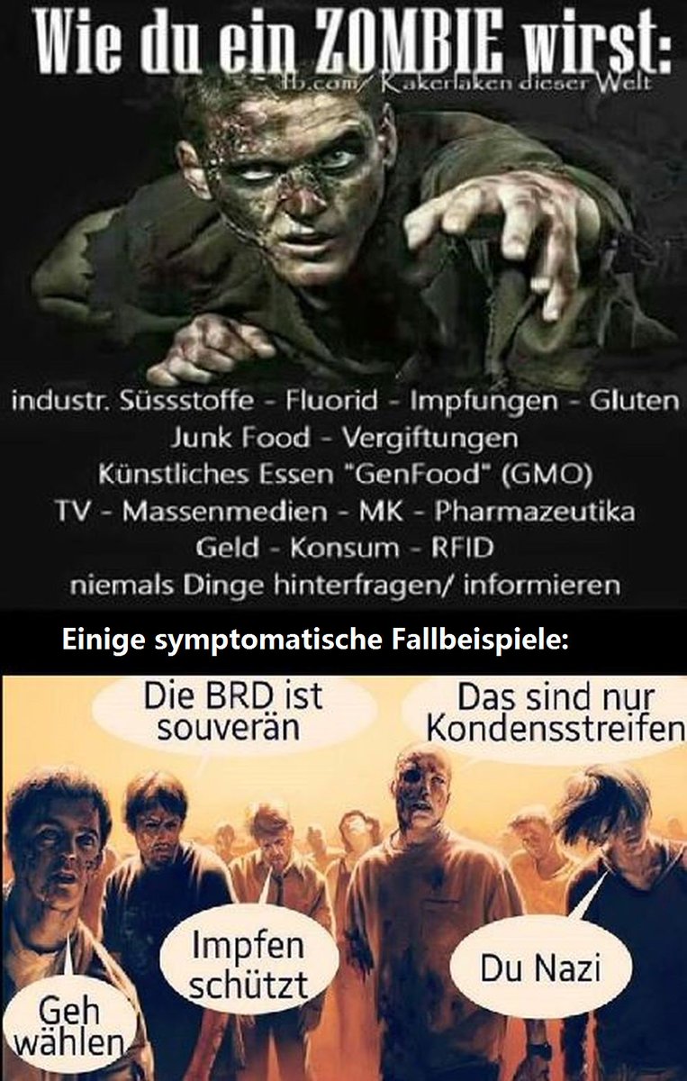 ramsesvita's tweet photo. @EricGiesel
Irgendwann ist #Umprogrammierung / #Konditionierung abgeschlossen!
#RFID
#TTIP
#Chemtrails
#Asylvasion https://t.co/SNBaIQFkp8