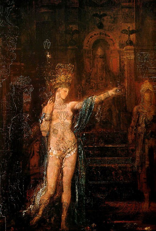 Salome (1871) Gustave Moreau's works -> art-art-art.net/gustave-moreau…