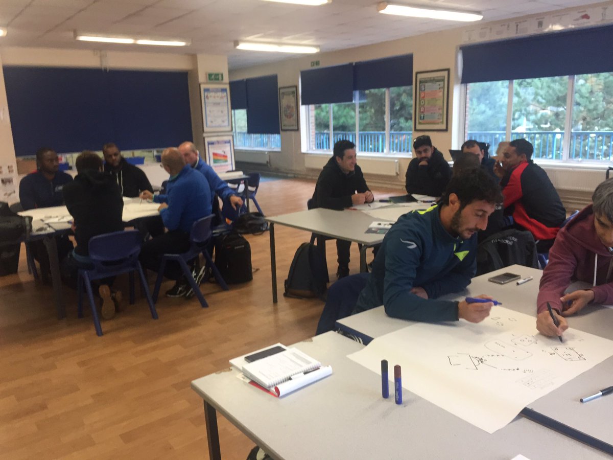 coachdarren's tweet photo. Delivering on the FA Level 1 today for the @LondonFA #developingcoaching #players1st #support https://t.co/N4fH1fogjX