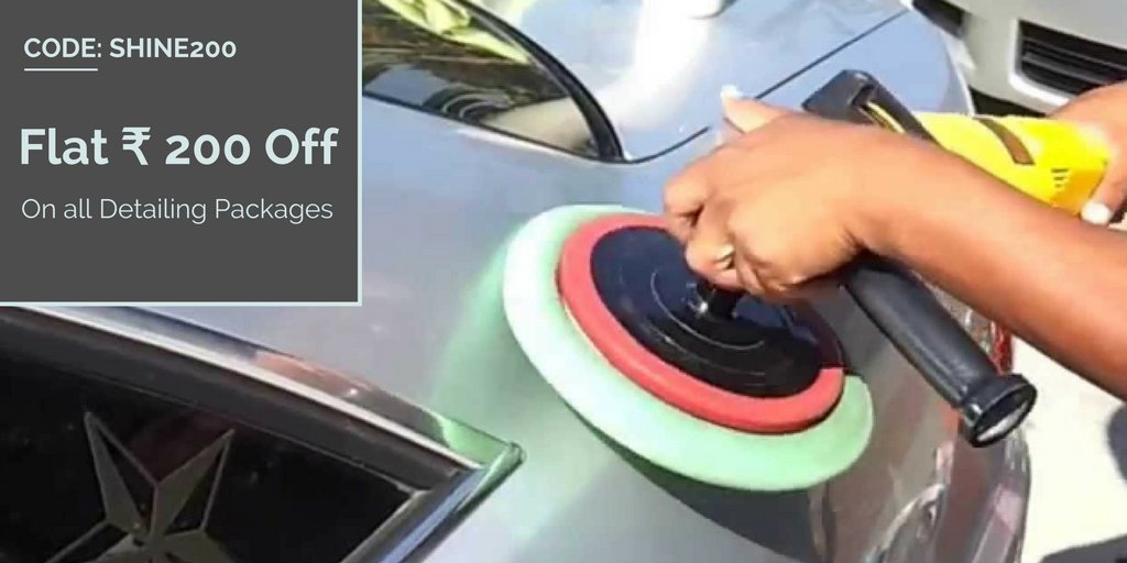 steeroapp's tweet photo. Get ₹200 off on all the detailing packages. Book now through our android app: https://t.co/WEqhQ3UTWz https://t.co/cTeevCAkgH