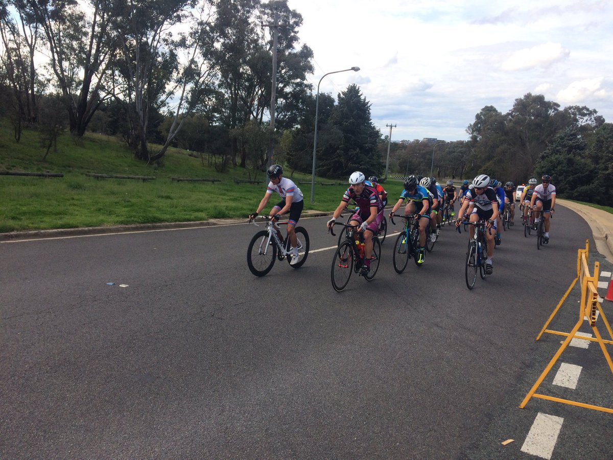 _JamieNicholls's tweet photo. Danny and AC working their way through the C grade peloton wearing the best kit in the race #gopandas https://t.co/bxYE3i2SUI