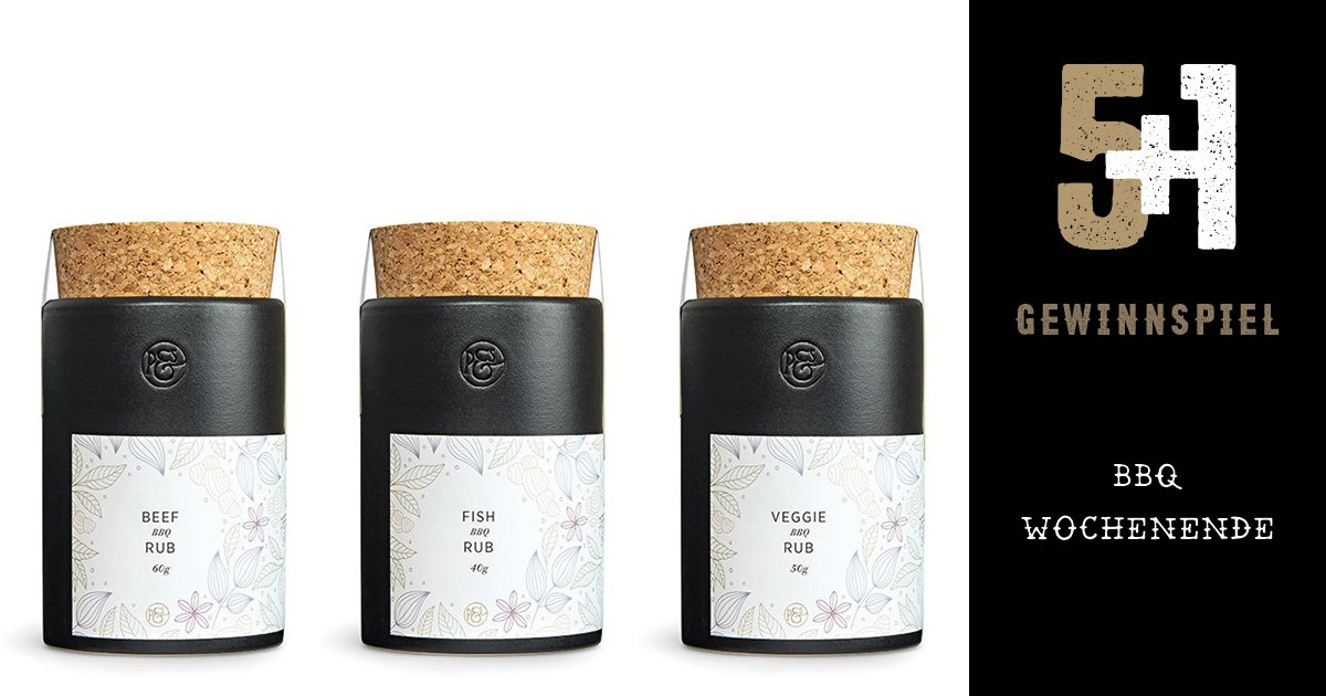Rad erfunden: Check!
Feuer entdeckt: Check!
Grillen an: Check!
BBQ-Gewürze: Heute gewinnen!
buff.ly/2ck9rGE