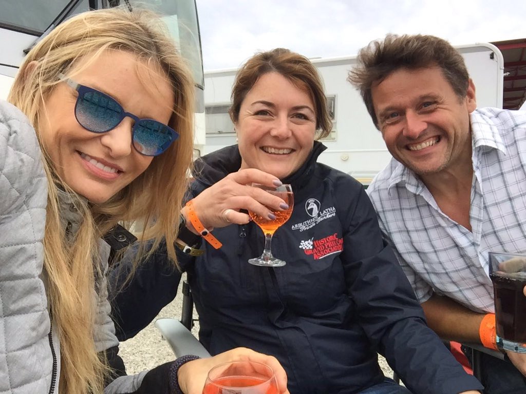 BentleyBelles's tweet photo. @KKyvalova &amp; @GilllianCarr are down in the mouth to not be driving #SpaSixHours this year but we can drink Aperol! https://t.co/6NTARbALDM