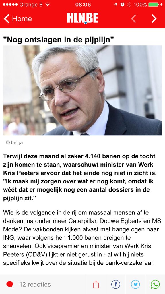 DMalcot's tweet image. Kmo's kunnen helpen, mijnheer Peeters. Wij creëren jobs. Beetje meer ondersteuning zou welkom zijn!