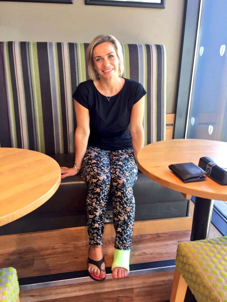 tinyteew's tweet photo. I guess the nickname Tiny Tee is deserved... booster seat please 😂 #costa #leamington #feelingtiny https://t.co/aAg94IiLOR