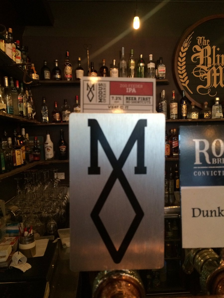 Loving the @MOBrewing Zoo Feeder IPA served up by <a href="/monk_blind/">the blind monk</a>