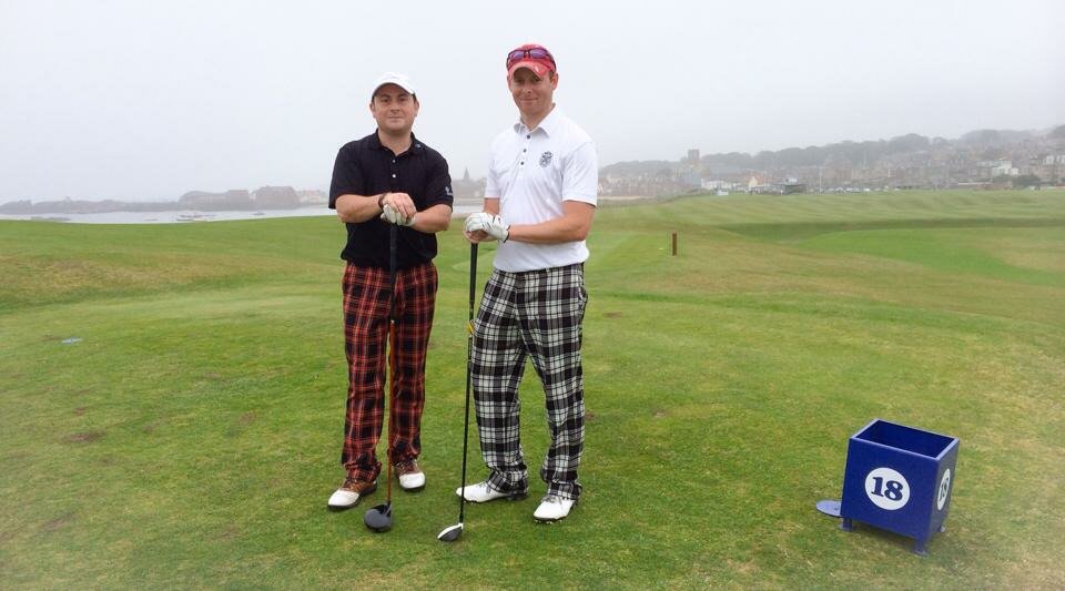 royalandplaid's tweet photo. @NorthBerwickGol @golfeastlothian some @royalandplaid tartan trews on show https://t.co/wMhVag6Op8