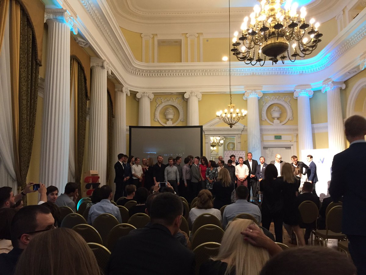 BasiaGorska's tweet photo. Yesterday's final gala of 2nd edition of @waw_ac accelerator - really impressive #startups #PLstartups #wawac #tech https://t.co/BDf1fYtmcA