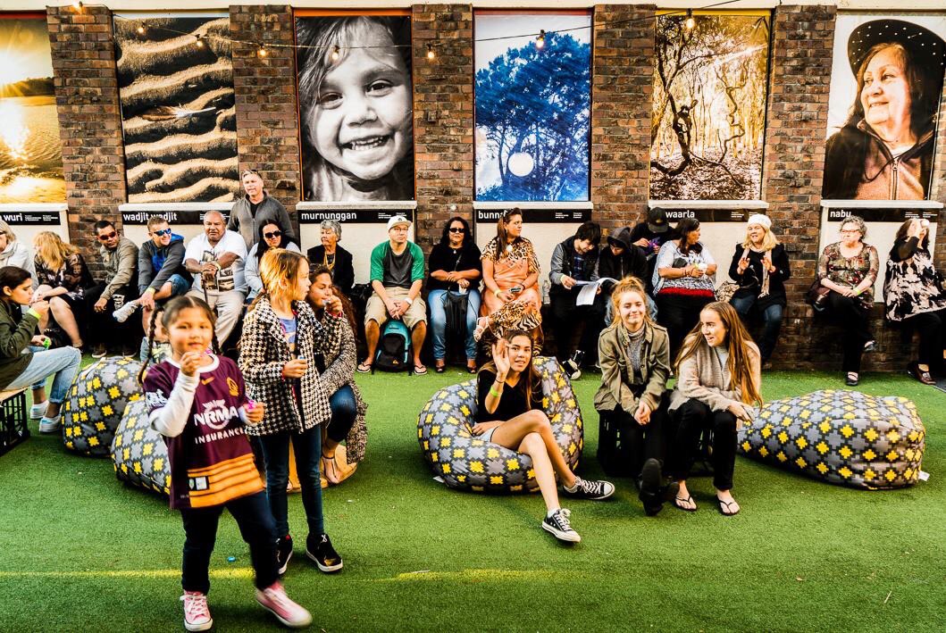 HumanMatters_AU's tweet photo. Congratulations #graduates #creative students launch #JerrinjaExposed #Shoalhaven #Nowra #StreetArt #EgansLane https://t.co/yIiJzRlTlQ